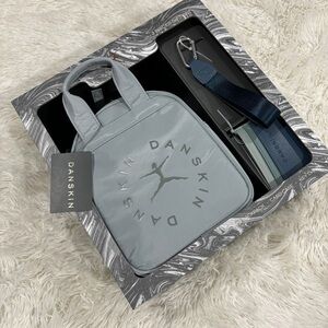 DANSKIN Holiday Box Set Small Backpack Card Case Keychain SAGE NWT